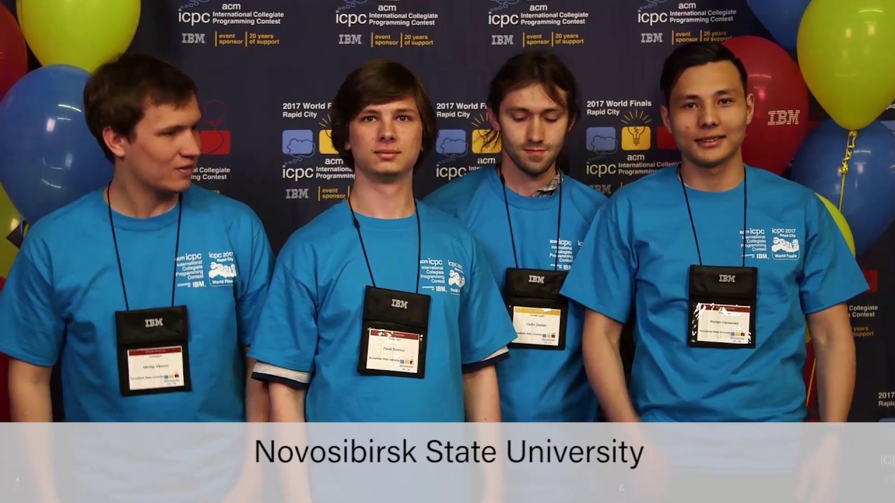 All teams from 2017 ICPC World Finals