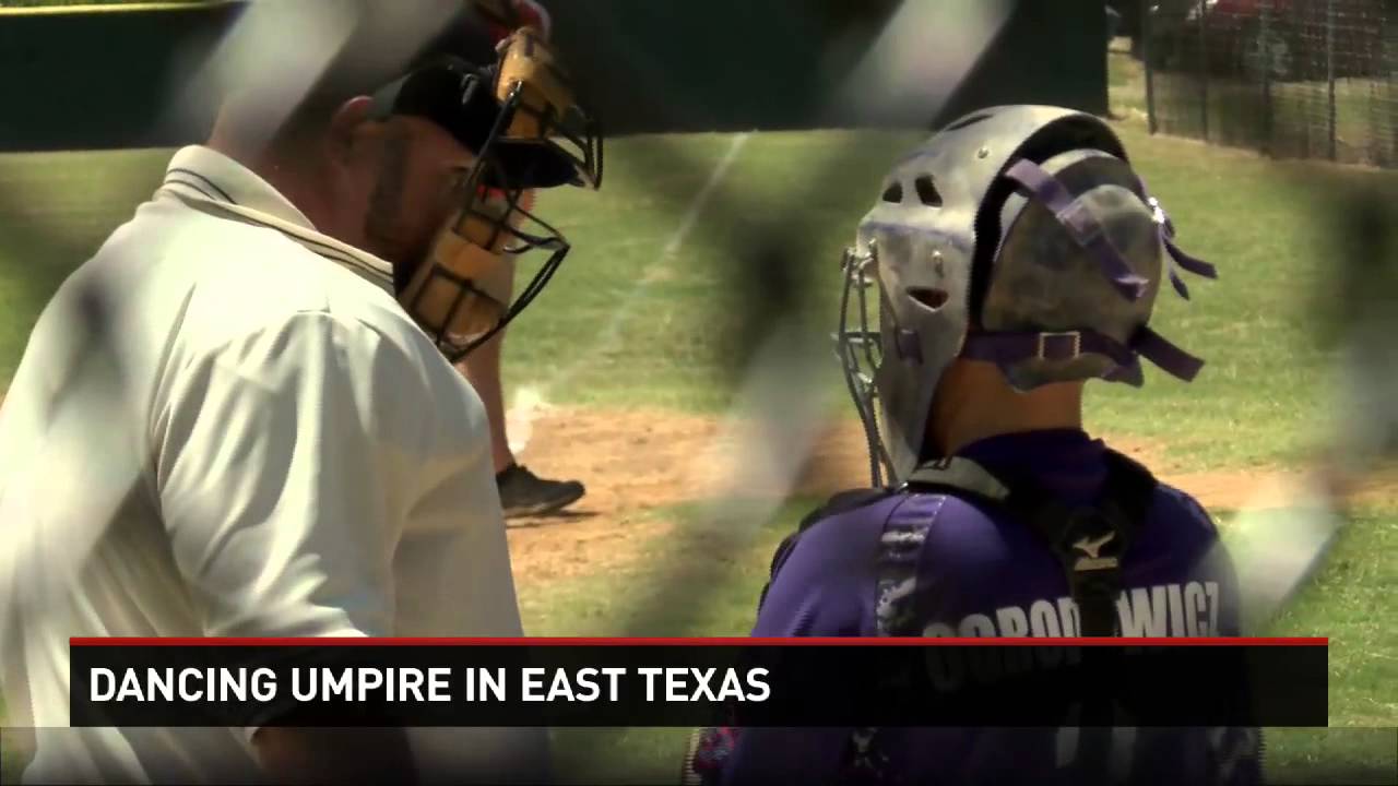 Dancing Umpire and Co-Ed State Softball Tournament in East Texas