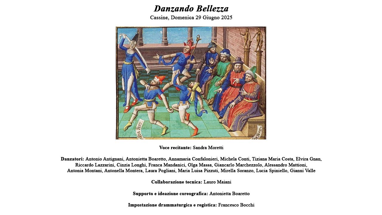 IRSAC 3 - 25° anno di attività per la valorizzazione della ricostruzione storica della danza antica