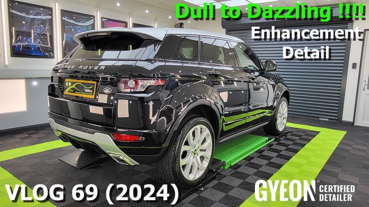 From Dull to Dazzling: GYEON Ceramic Coating on Range Rover Evoque