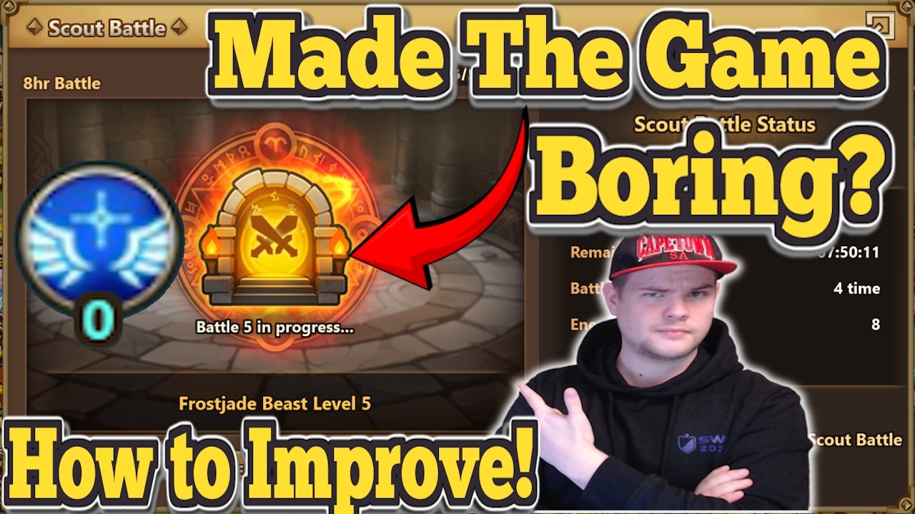 Did Scout Battle Make Farming & Events Boring?! And How to Improve It! - Summoners War