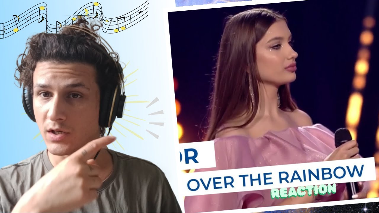 Viki Gabor - Somewhere Over The Rainbow -  Reaction - Oh No!