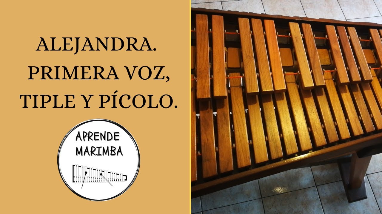 ALEJANDRA//PRIMERA VOZ//TIPLE Y PÍCOLO.