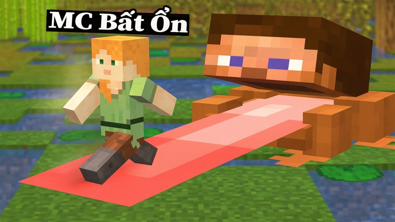 Thế Giới Minecraft Bất Ổn Của Cặp Đôi Bá Đạo Steve 🤣 Và Thế Giới Kinh Dị Trong Hang Động