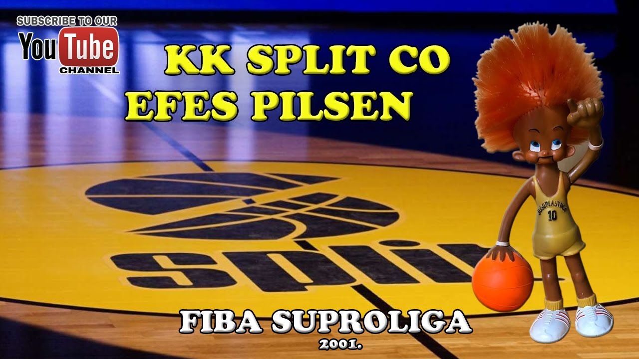 KK Split Croatia Osiguranje vs Efes Pilsen, Suproliga Split Gripe 2001