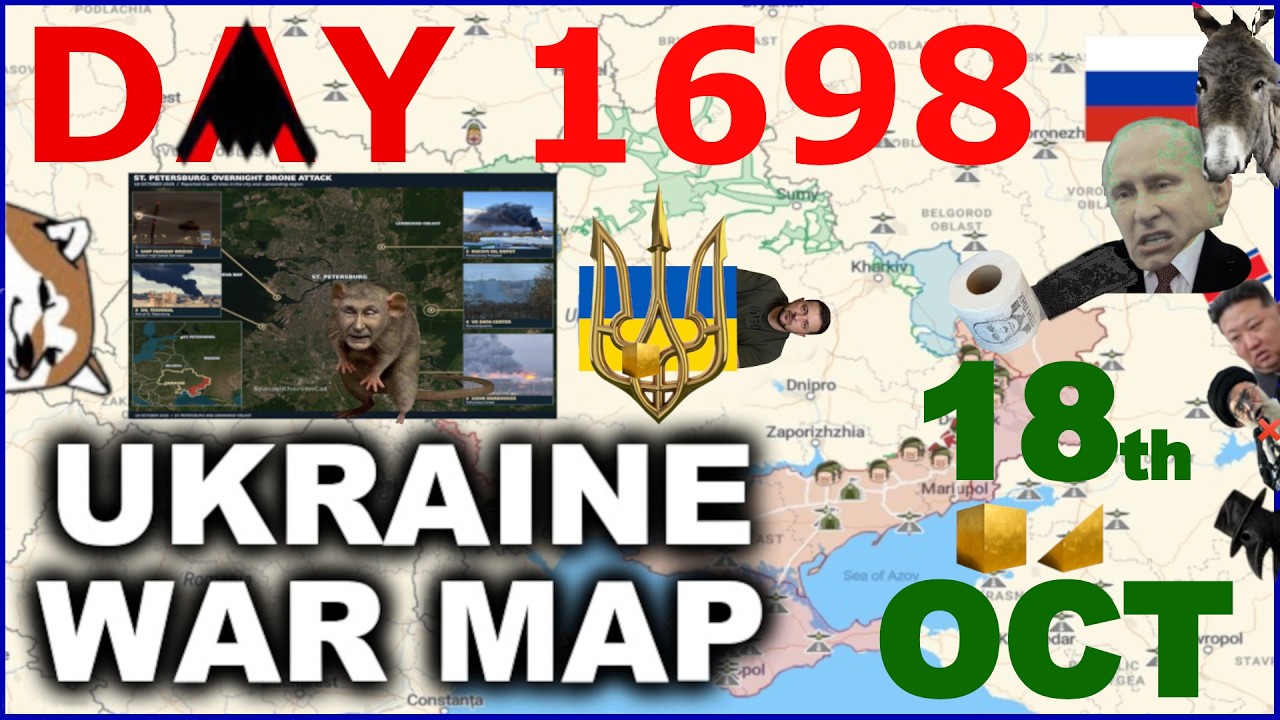 День 1698: Карта Украины &mdash; бедствие в Петербурге