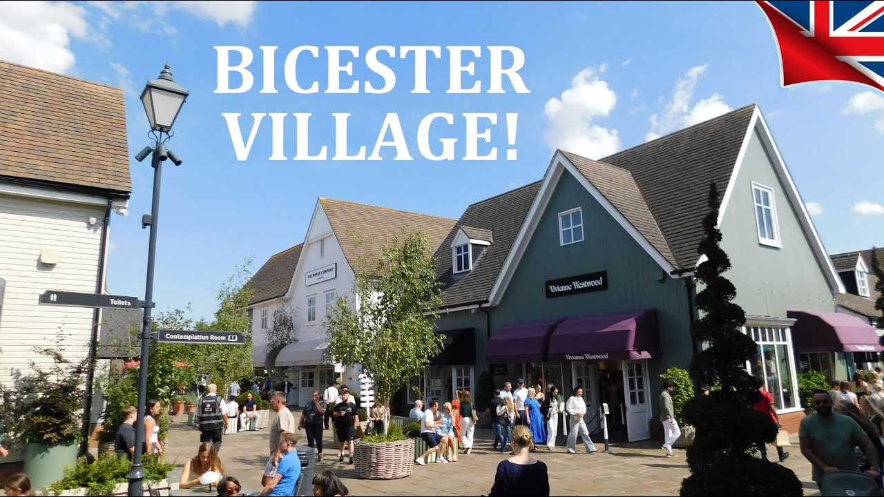 Bicester Village Designer Outlet Centre! *LUXURY SHOPPING TOUR*
