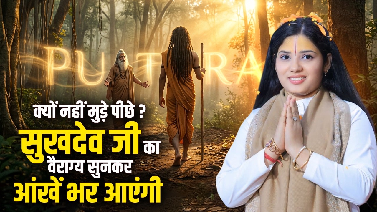 क्यों नहीं मुड़े पीछे ? सुखदेव जी का वैराग्य सुनकर आंखें भर आएंगी ? Devi Pratibha Ji | Sadhna TV