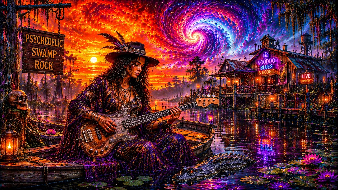 Psychedelic Swamp Rock | Southern Gothic Doom Blues Instrumental