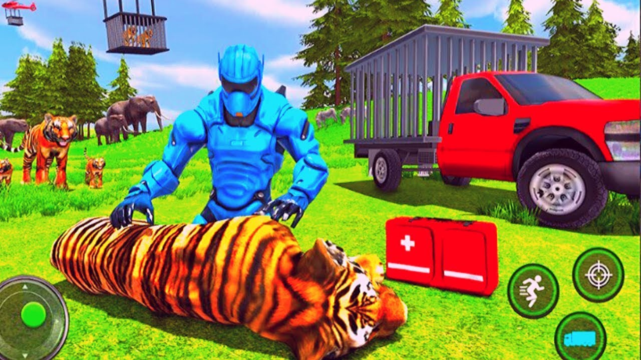 Police Robot Animal Rescue Mission Android Gameplay By Games Zone