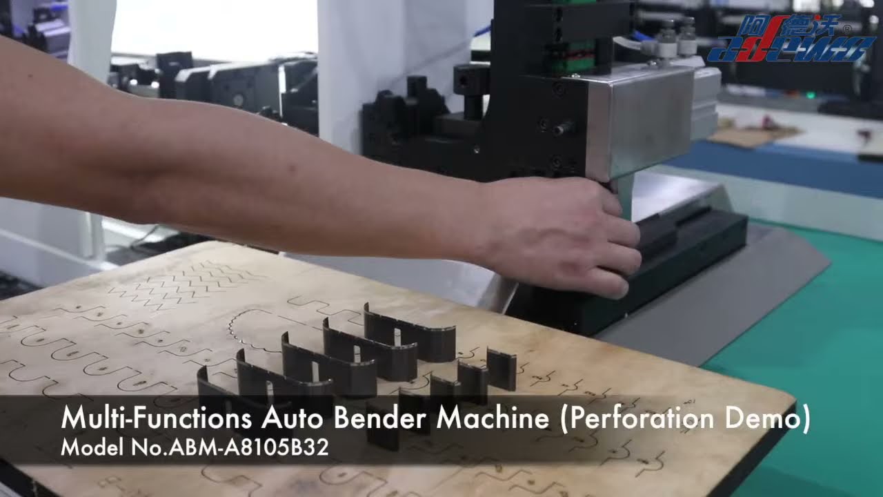 (ABM-A8105B32)Multi Functions Auto Bender Machine for2/3PT Suajes