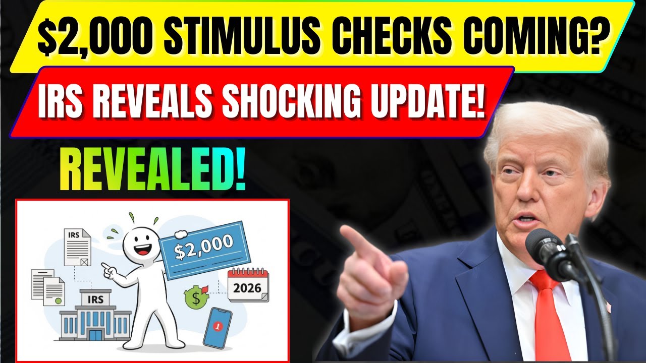 $2,000 Stimulus Check Status: Is It Finally Happening in 2026? IRS Revealed
