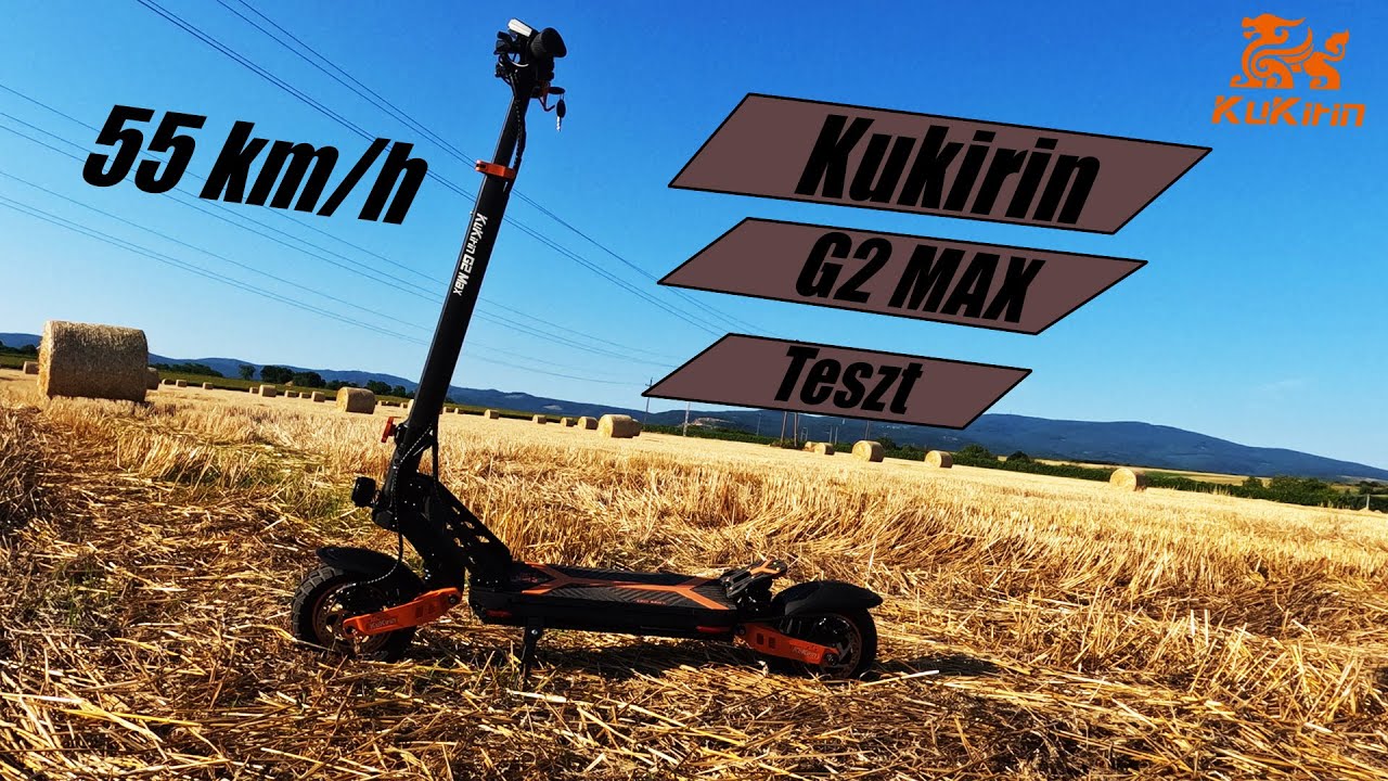 Megbízható Kínai Roller | KuKirin G2 MAX Elektromos Roller TESZT