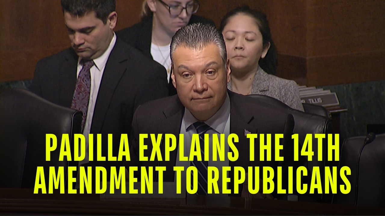 Padilla Blasts Trump & GOP's Unconstitutional Attacks on Birthright Citizenship