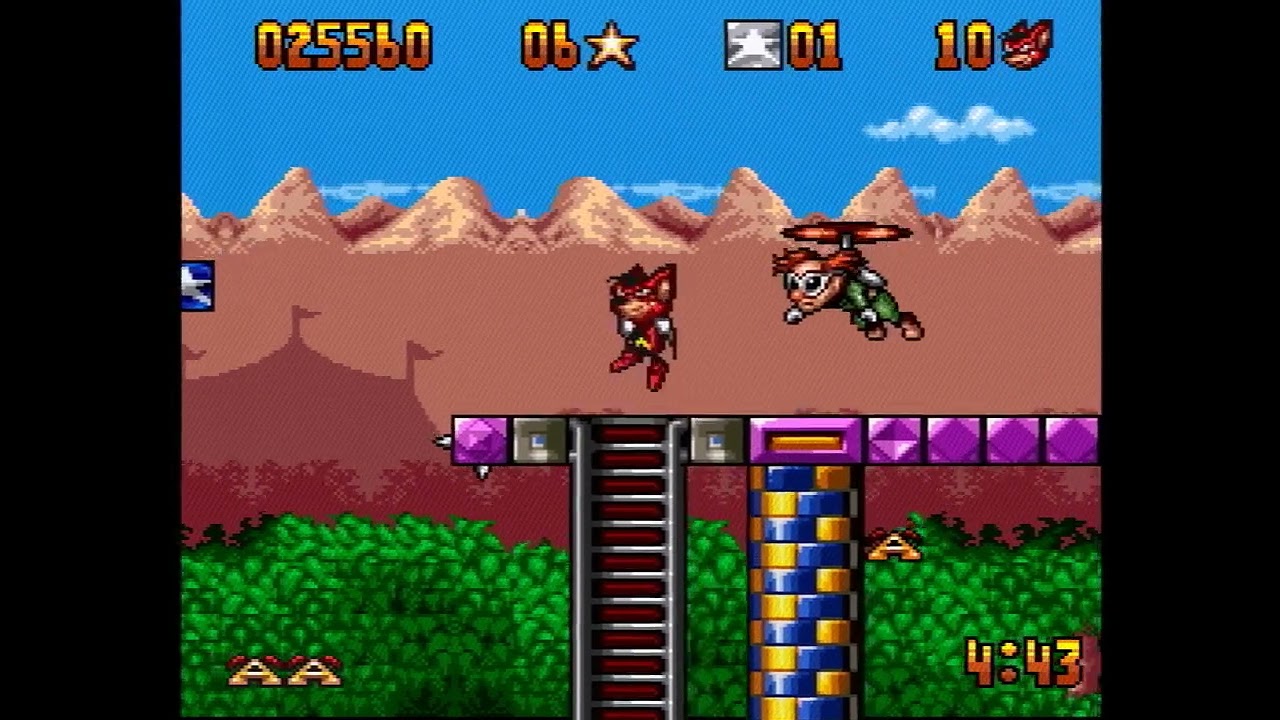 [RAW Recording] Aero The Acro-Bat SNES: Any% Speedrun in 37:57