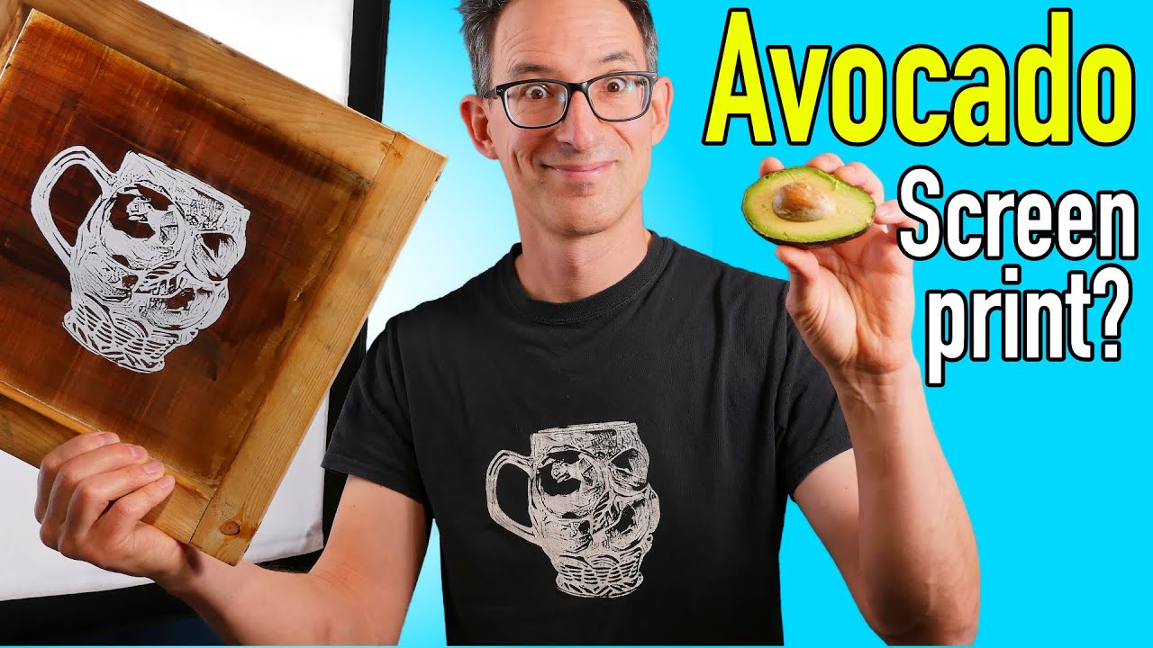 Avocado and Laser to Make Screenprinting Screens??  Creality Falcon 2 Pro Laser Cutter Review.