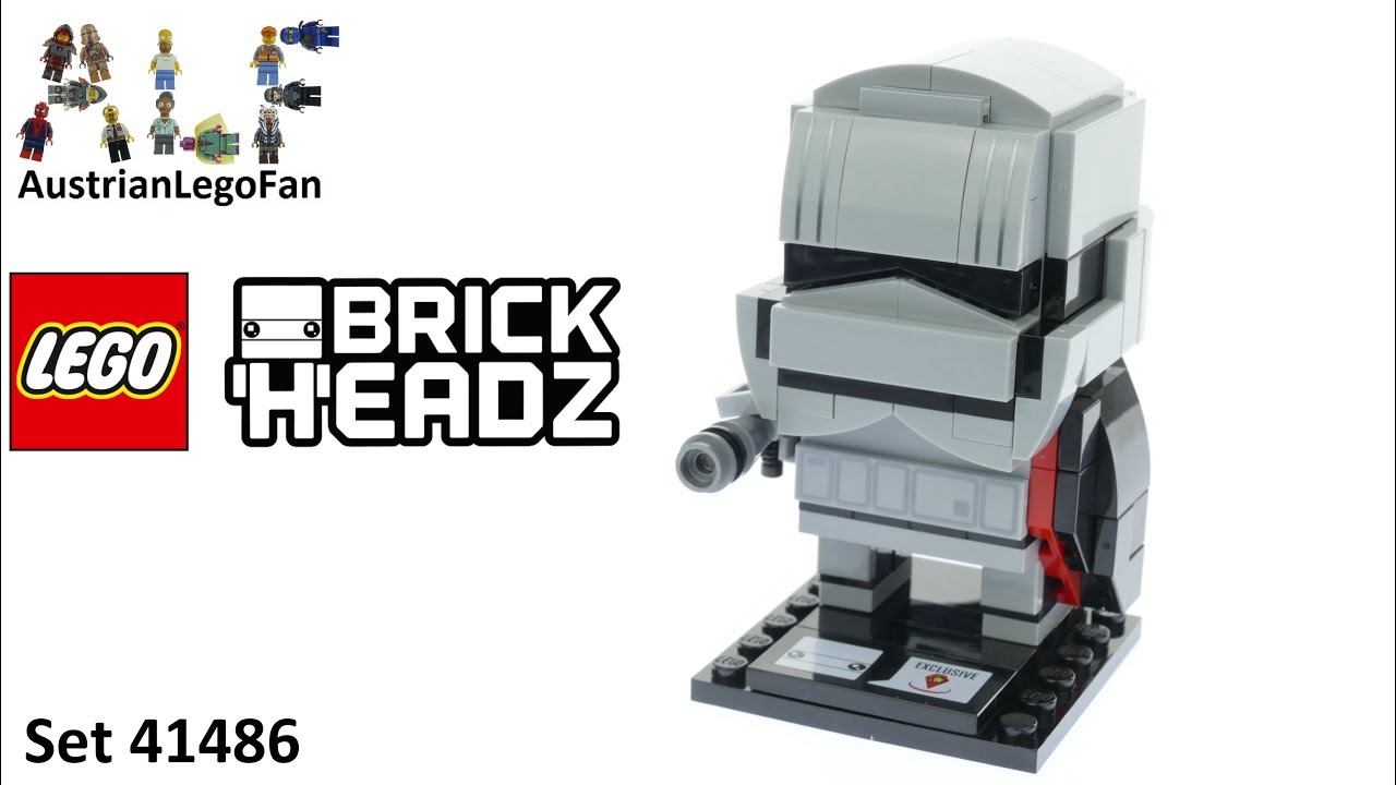 Lego Star Wars Brickheadz 41486 Captain Phasma - Lego Speed Build Review