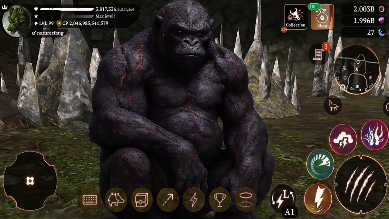 He's just waiting at his teritory | The wolf: Animal game mmorpg