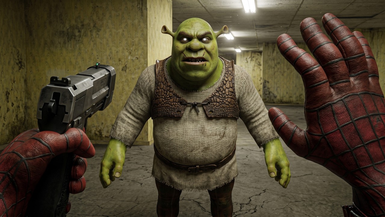 Backrooms VR.. pero con 300 mods (nextbots)