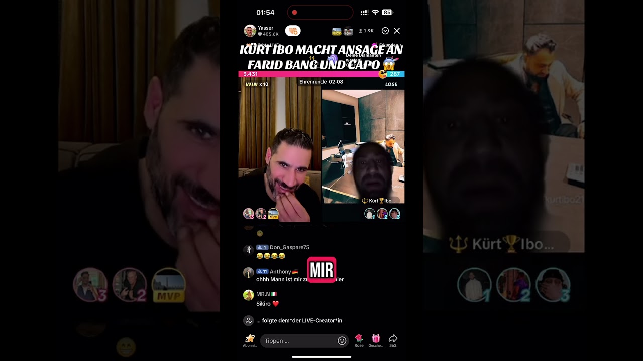 KÜRT IBO MACHT ANSAGE AN FARID BANG UND CAPO 😱