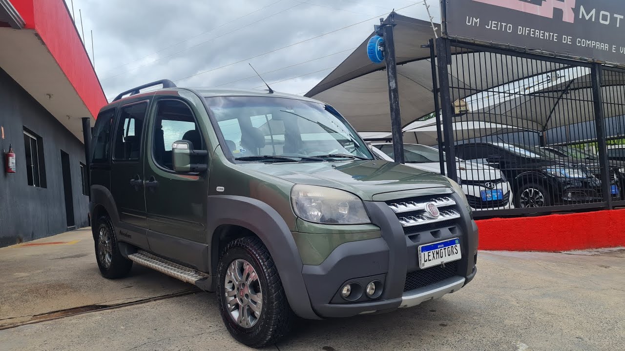 FALANDO DE CARRO - FIAT DOBLO XINGU ADVENTURE 1.8 2013 FLEX MANUAL SEIS LUGARES - CABE TODA FAMÍLIA