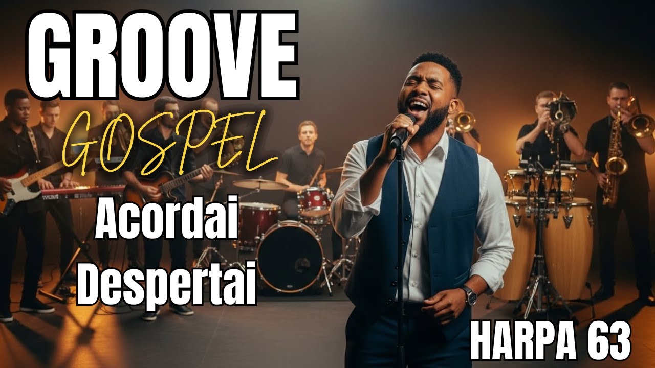 ⏰ ACORDAI DESPERTAI (63) – LOUVORES ANTIGOS DA HARPA EM GROOVE | HARPA CRISTÃ 🎶🙏