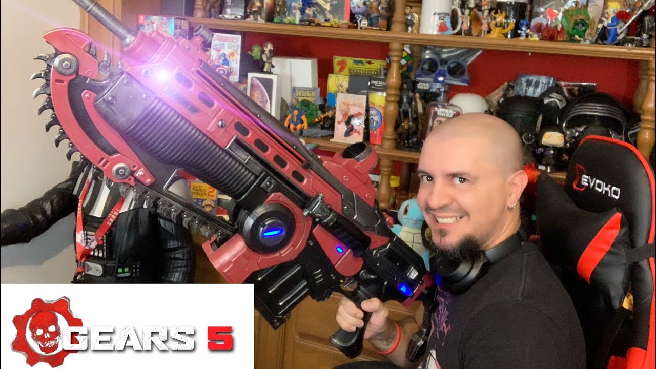 Replica Rifle Lancer MK3 de Gears 5!