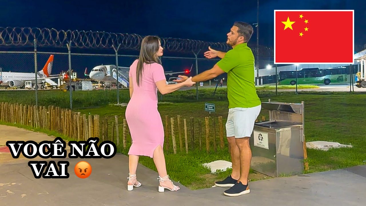 THAMIRES DESCOBRE QUE LEÔNCIO VAI VIAJAR PRA CHINA DE ÚLTIMA HORA | LEÔNCIO VÍDEOS