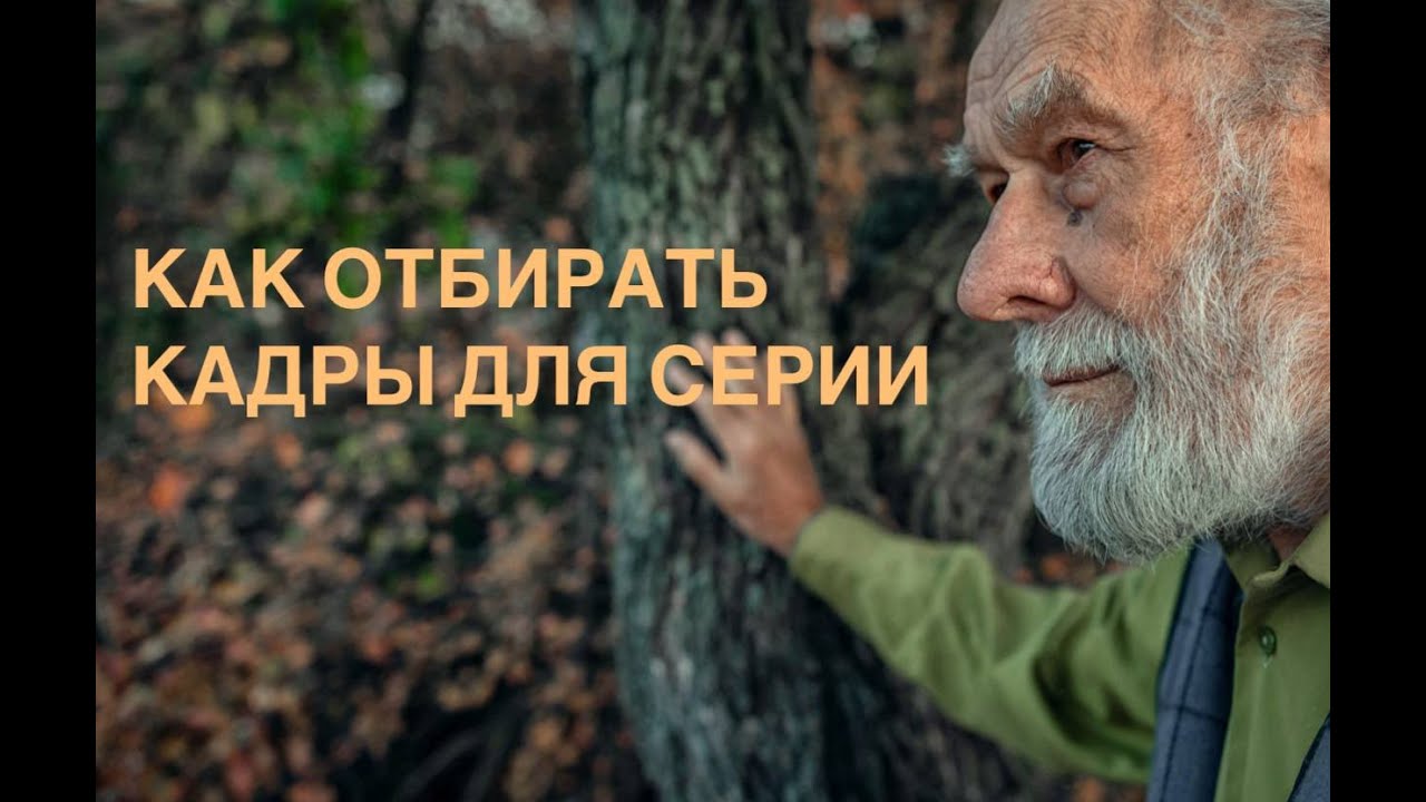 КАК И КАКИЕ КАДРЫ ОТБИРАТЬ ДЛЯ СЕРИИ