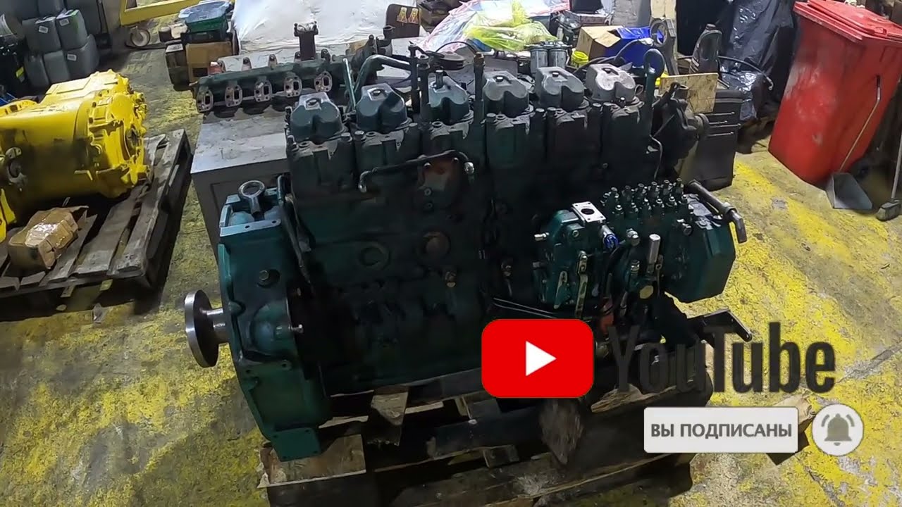 Deutz 226B Или Weichai WP??? Сборка мотора!