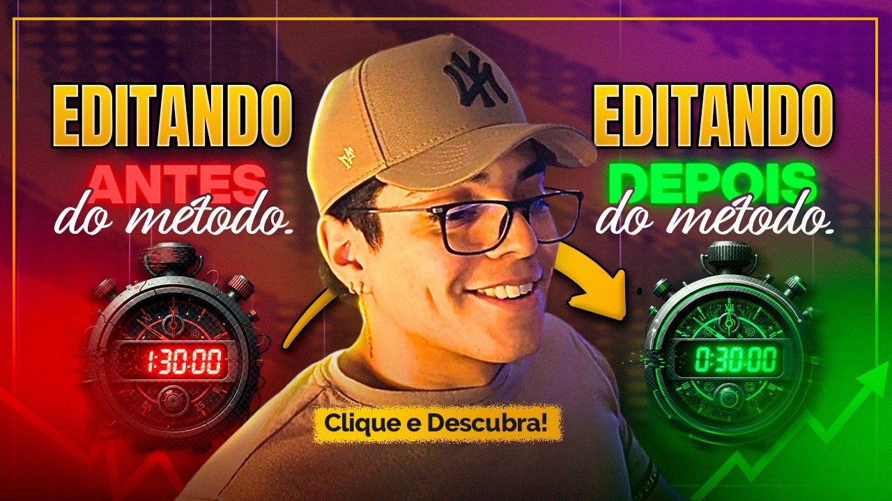 QUER EDITAR MAIS RÁPIDO? Esse método pode te fazer editar mais rápido.