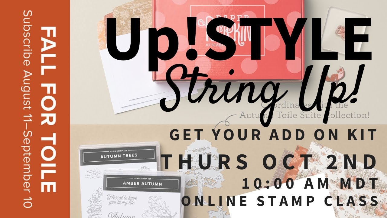 Up!STYLE Your Paper Pumpkin 