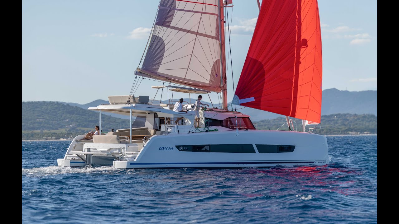 New Fountain Pajot 44 Video FP 44 Sailing Catamaran Video For Sale By: Ian Van Tuyl at ACY Yachts