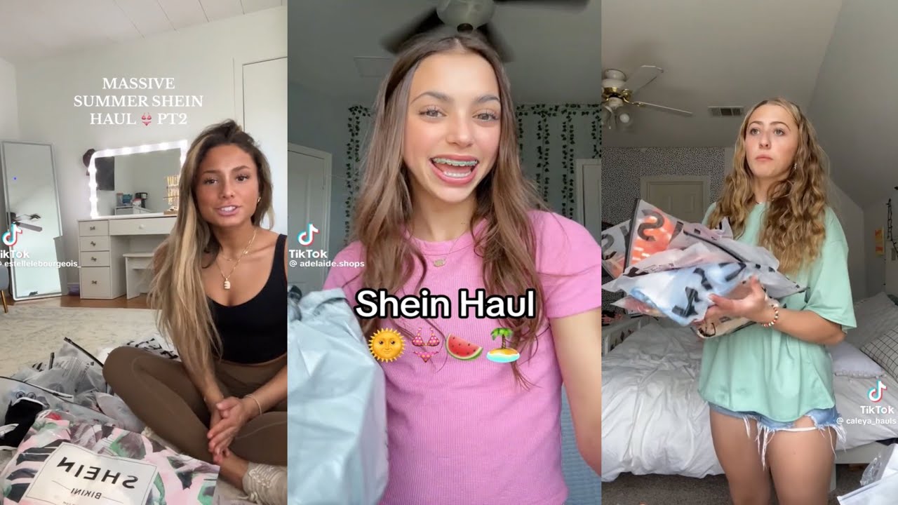 Shein summer haul - TikTok compilation