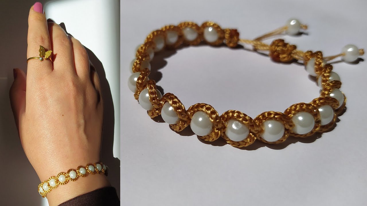A Simple and Easy Bracelet for Beginners | How to Make A Bracelet at Home