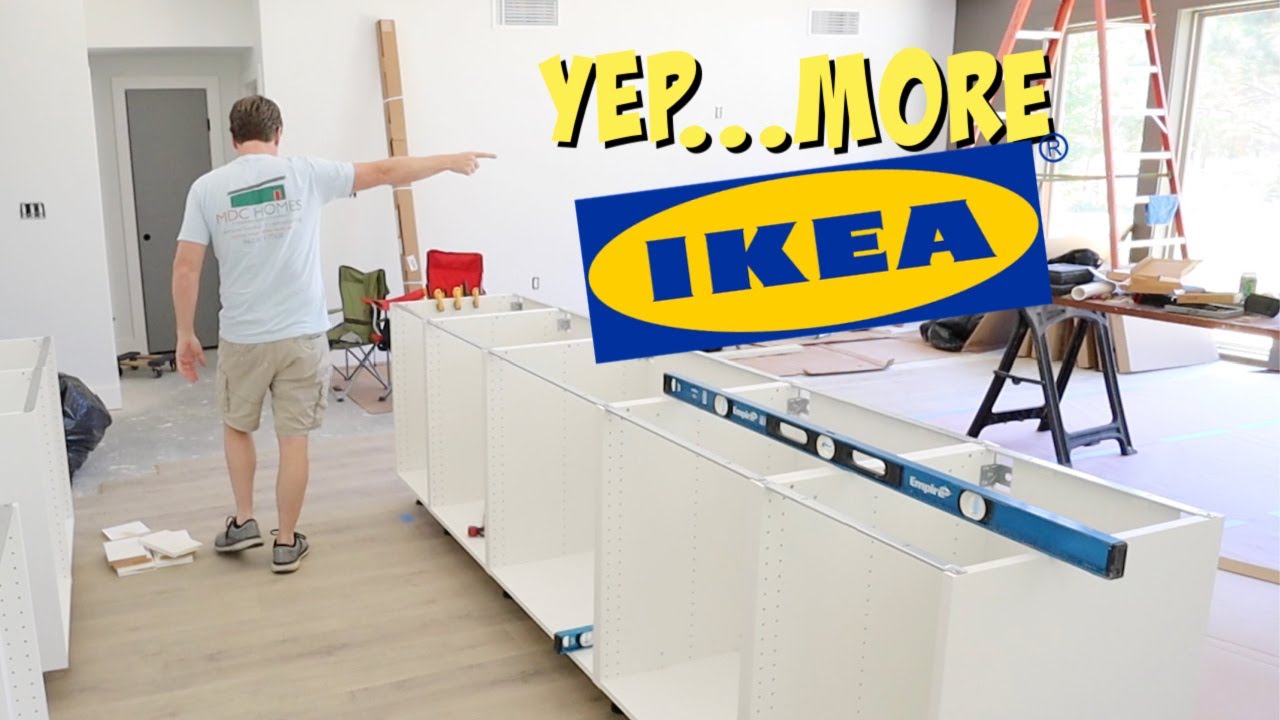 Установка кухонного острова IKEA — Часть 1