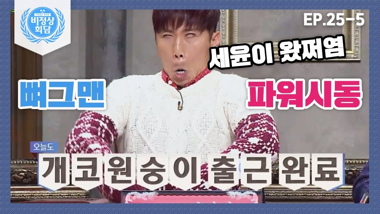 [비정상회담][25-5] 모사 달인 유세윤의 개그 꿀팁 (feat.개콘원숭이) (Abnormal Summit)