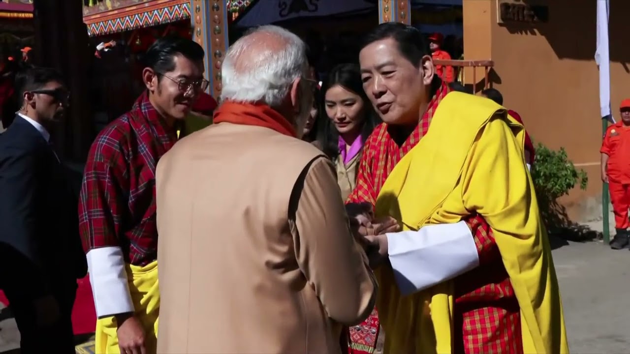 PM Modi inaugurates Kalachakra with His Majesty The King and His Majesty The Fourth Druk Gyalpo