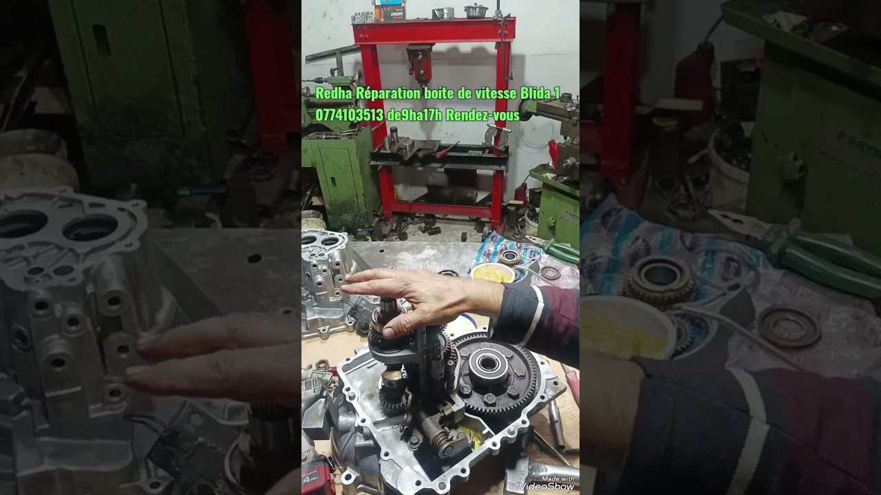 montage boite de vitesse Atos