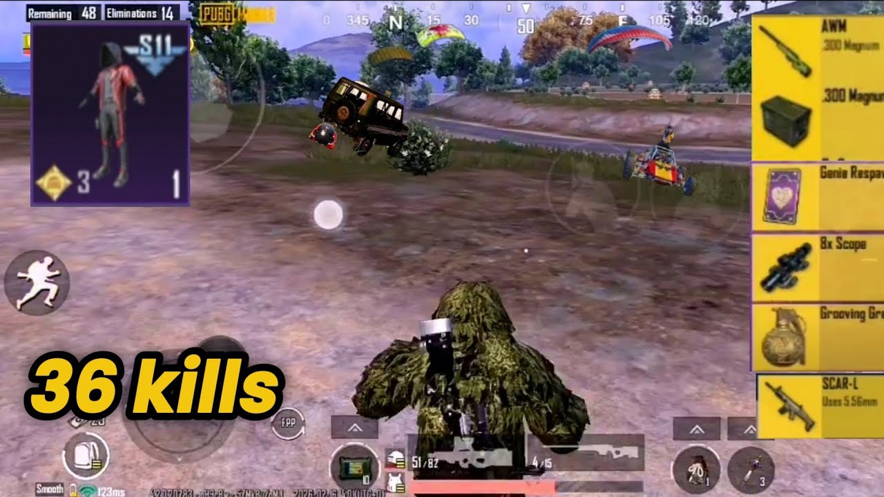 Event Me 36 Kills 😱 Full Rush Match 🔥 | A-SQUADPUBG
