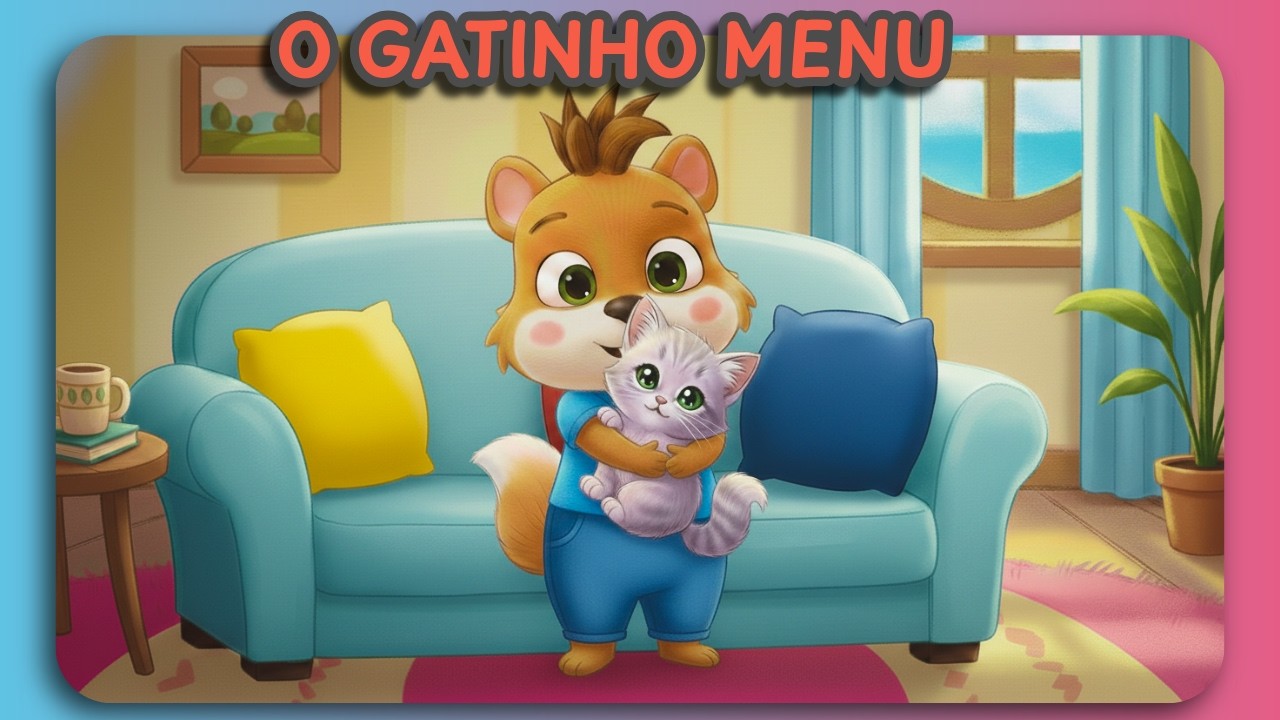 O gatinho 🧶🐈 Ele adora  brincar e ronronar!😺