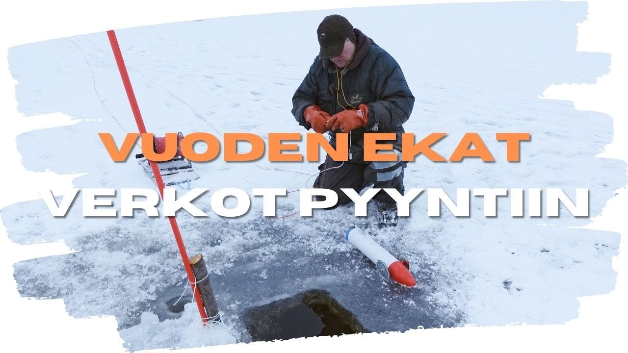 Verkot jään alle ja verkkojen kokeminen