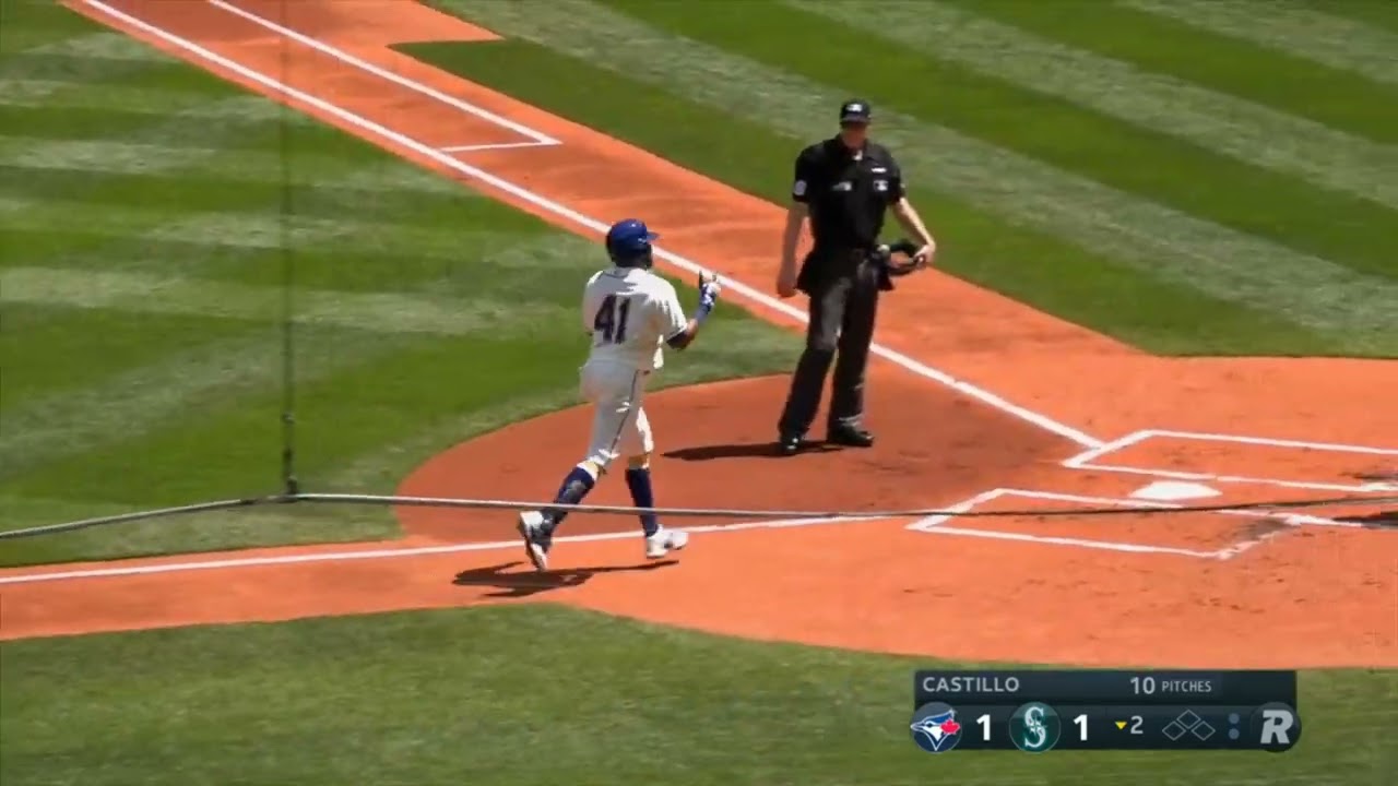 Carlos Santana 2 Home run game