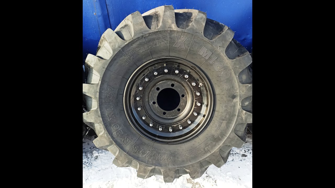 Разборные диски Unimog  + Michelin XM47 425/75R20