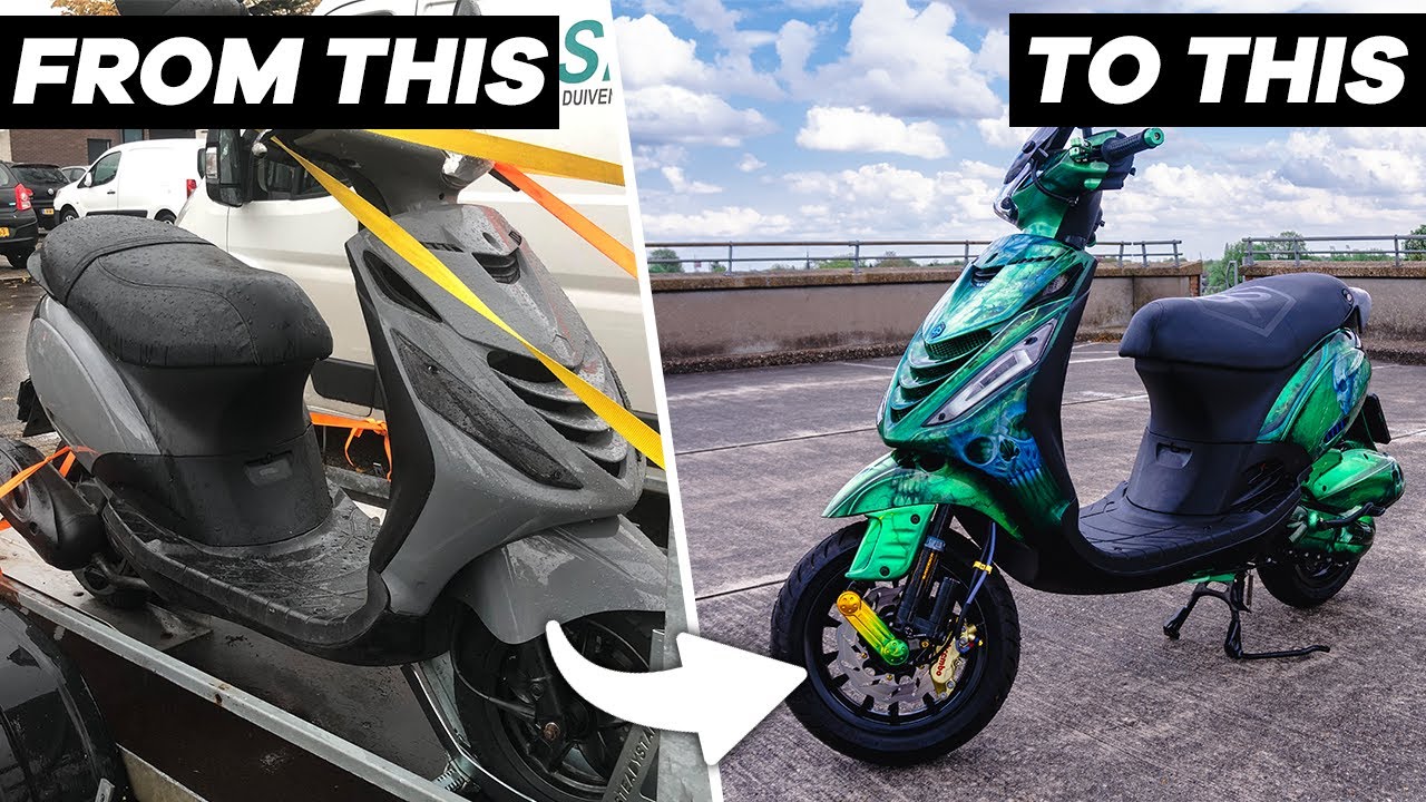 Een ZIP 180cc BOUWEN in 20 MINUTEN