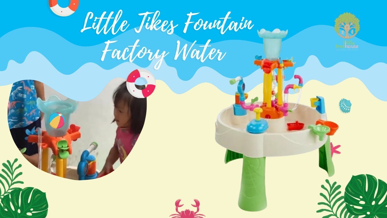 Review Tutorial Cara Pemakaian Little Tikes Fountain Factory Water Table