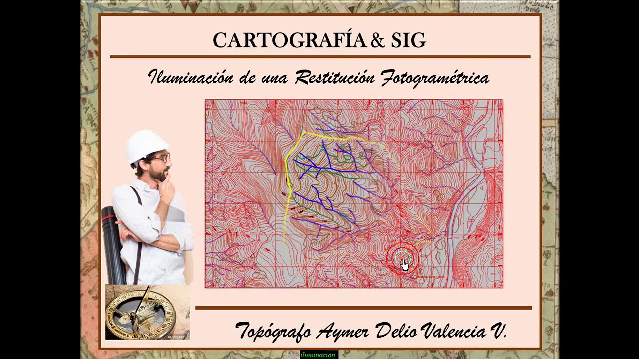 ILUMINACION DE UNA RESTITUCION FOTOGRAMETRICA