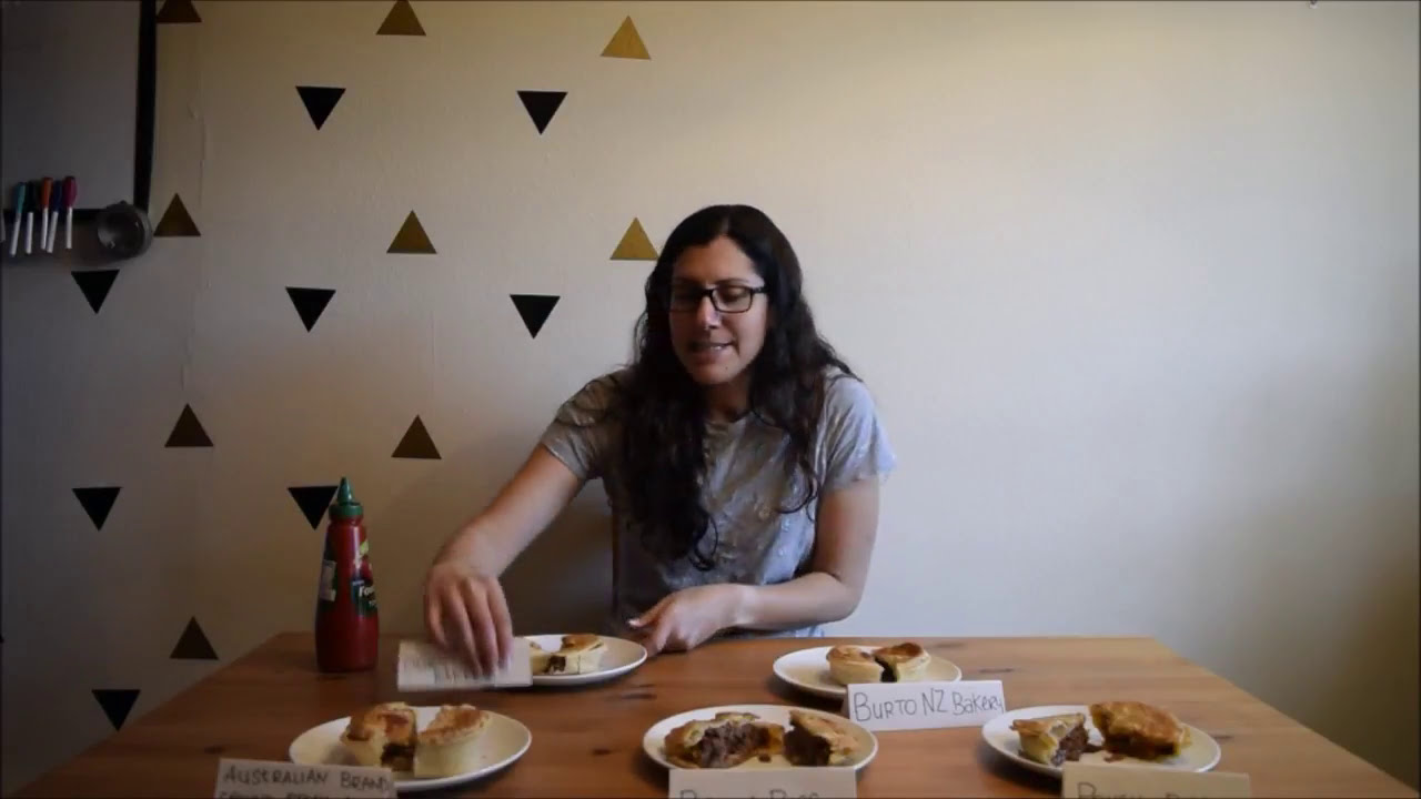 Aussie meat pie taste off