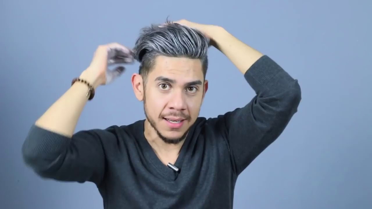 How to use colored hair wax (for guys)