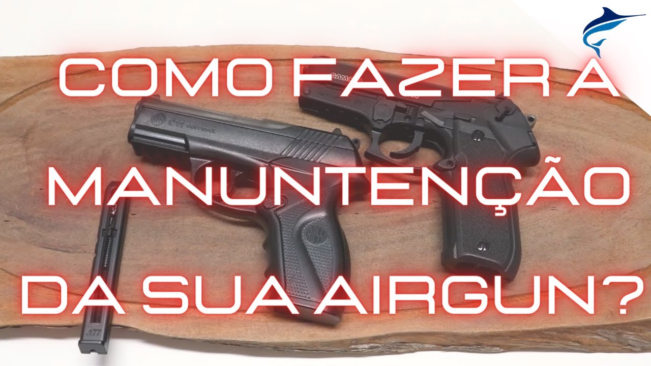 COMO FAZER A MANUNTENÇÃO DA PISTOLA DE AIRSOFT/AIRGUN!!